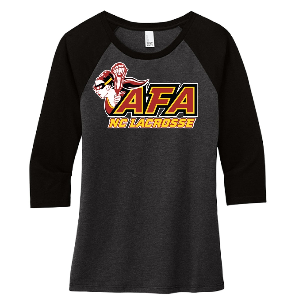 AFA District Women’s Perfect Tri Raglan T-shirt - The Luua Company