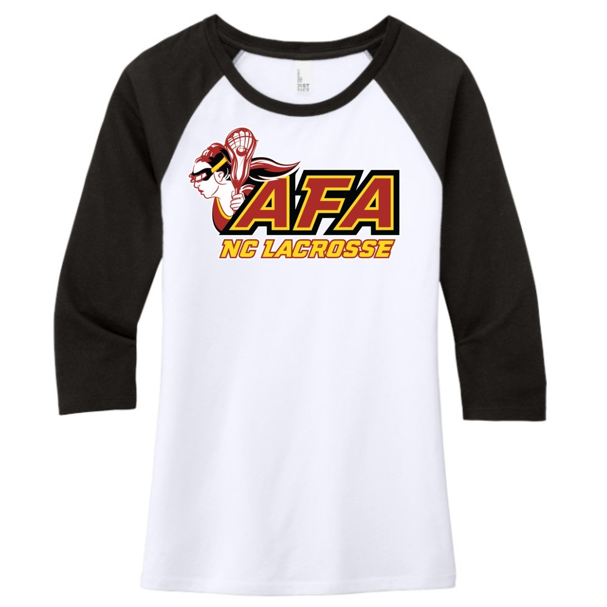 AFA District Women’s Perfect Tri Raglan T-shirt - The Luua Company