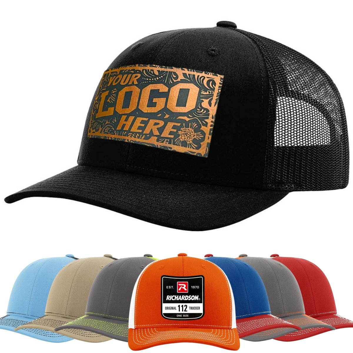 Richardson 112 Trucker Snapback Cap - The Luua Company