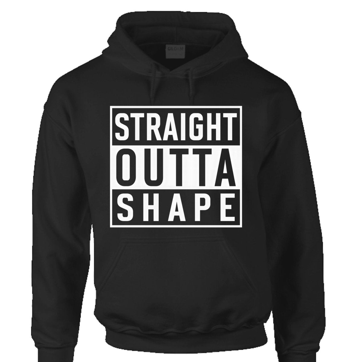 Straight Outta Shape Hoodie - The Luua Company