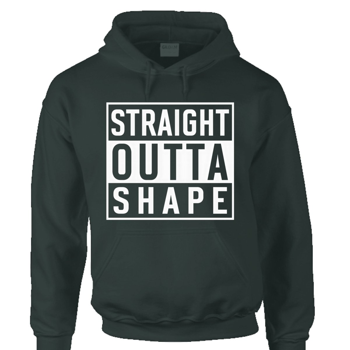 Straight Outta Shape Hoodie - The Luua Company