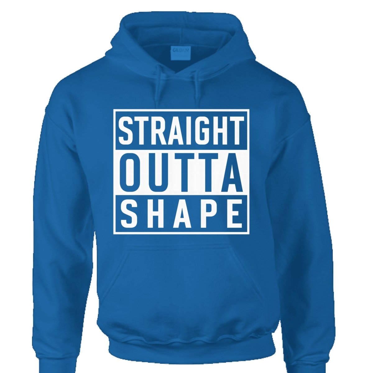 Straight Outta Shape Hoodie - The Luua Company