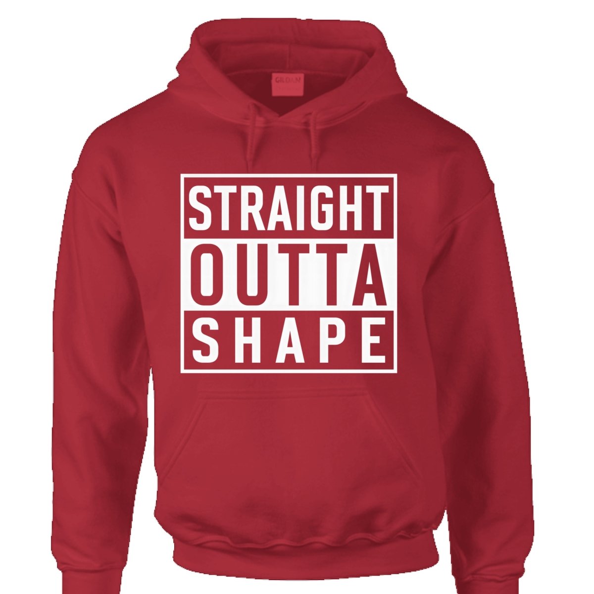 Straight Outta Shape Hoodie - The Luua Company