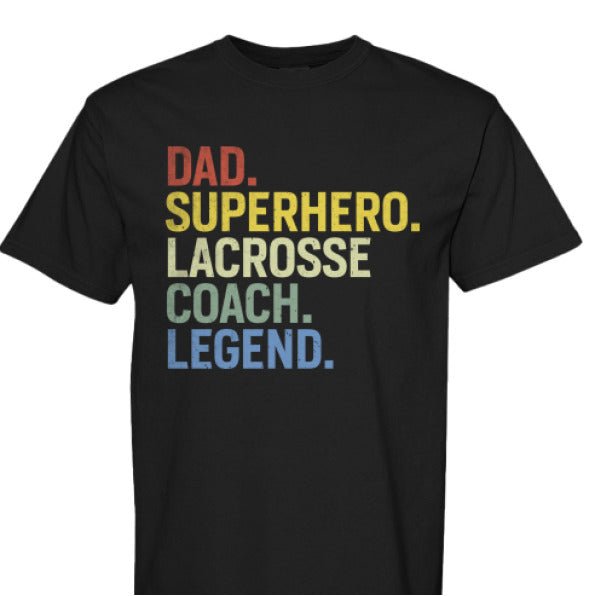 Superhero Lax Dad Men's Tee - The Luua Company