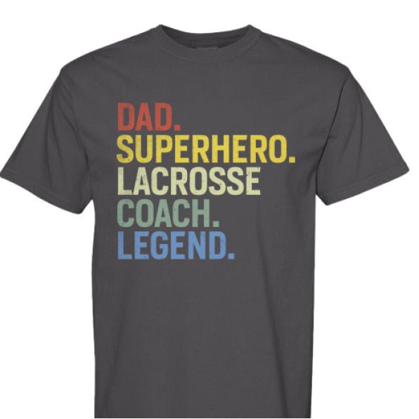 Superhero Lax Dad Men's Tee - The Luua Company