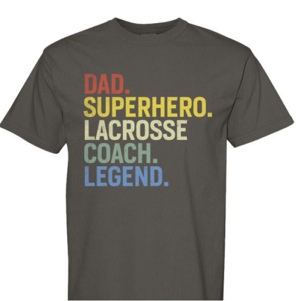 Superhero Lax Dad Men's Tee - The Luua Company