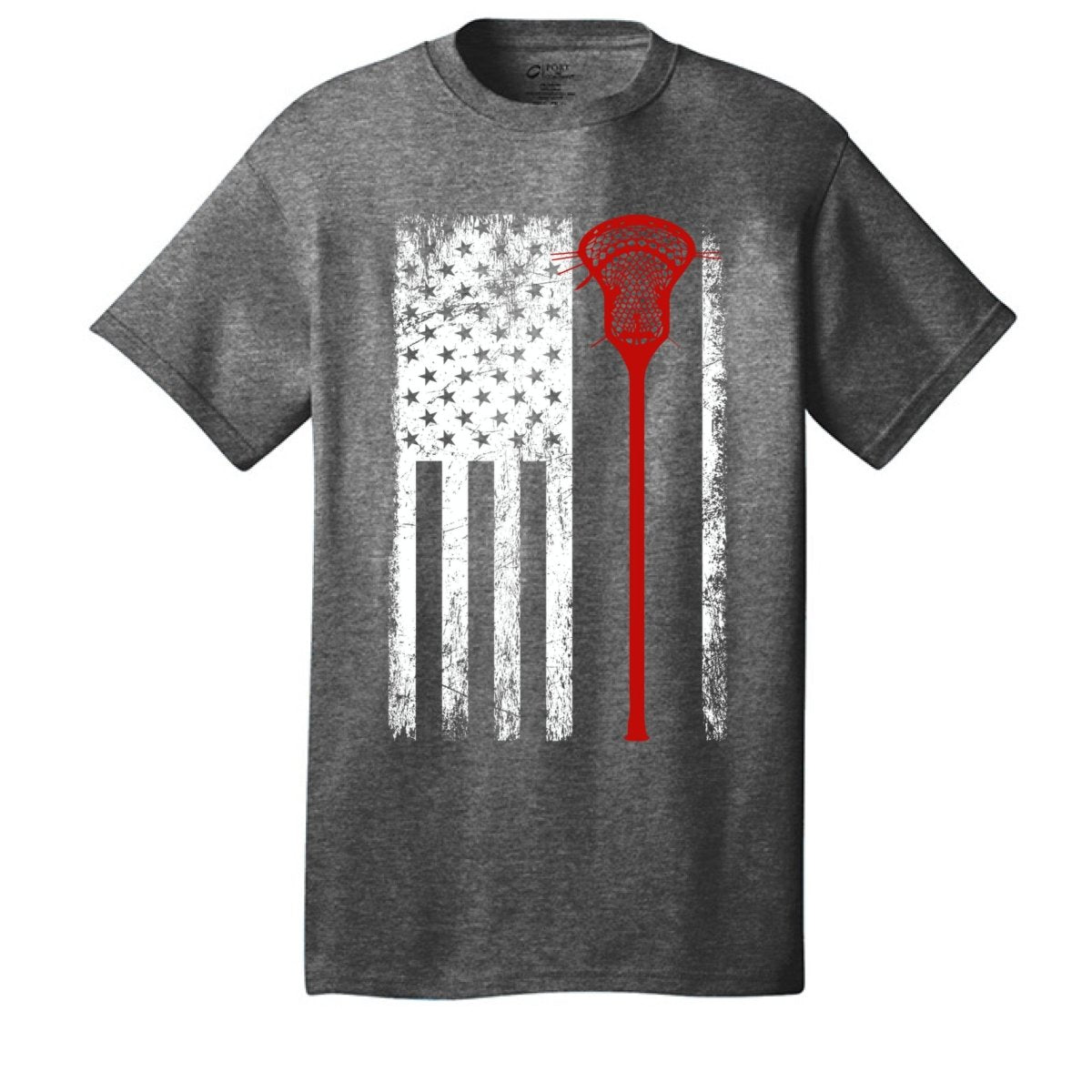 Vintage Flag Lax Tee - The Luua Company