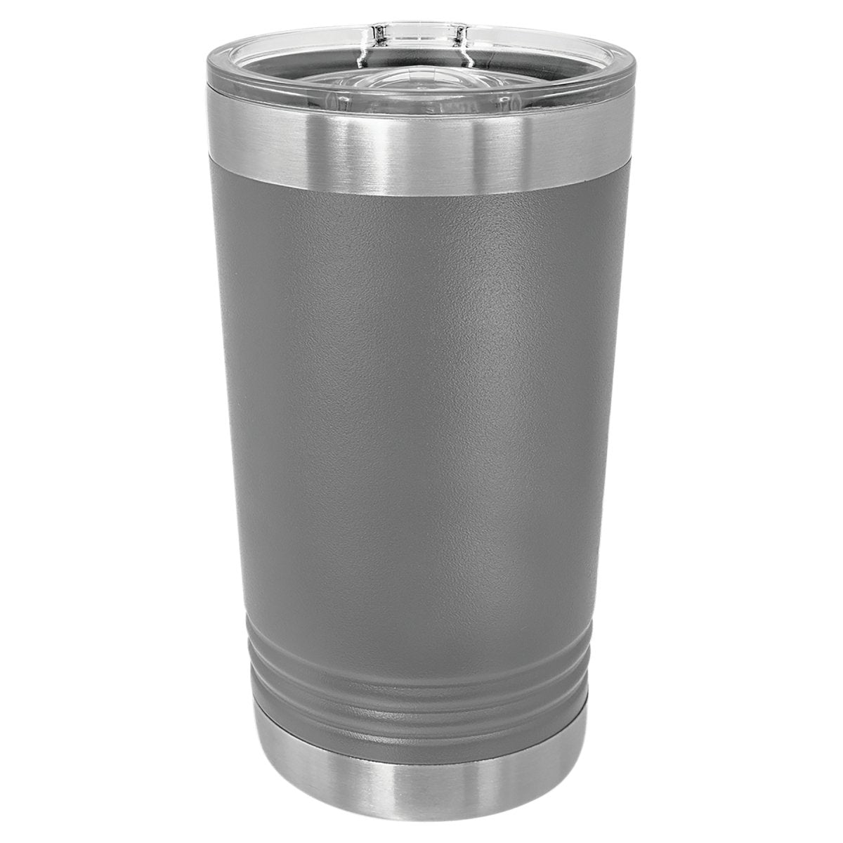 16oz Stainless Steel & Powder Coated Pint Tumbler with Slider Lid - The Luua Company