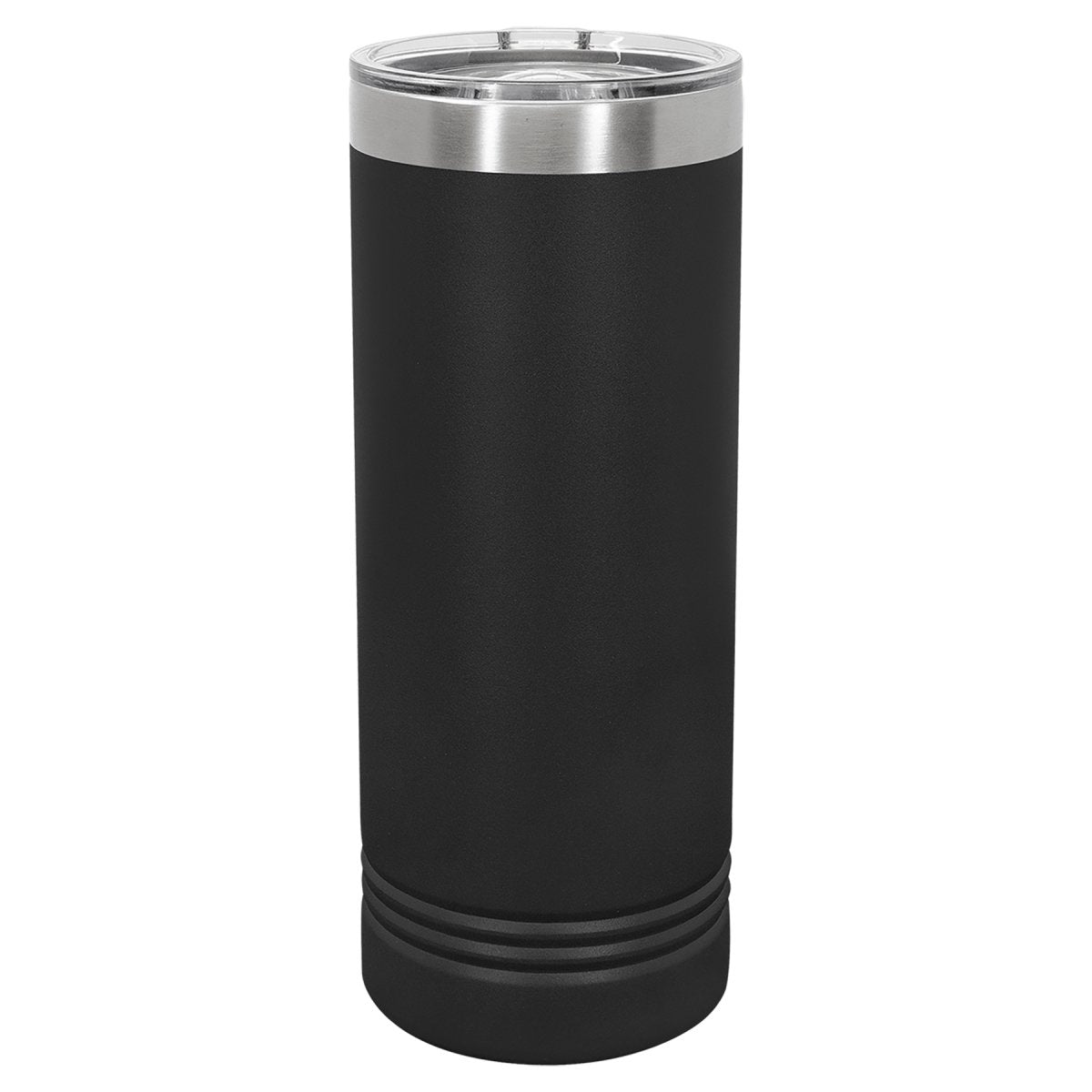 22oz Skinny Custom Engraved Stainless & Powder Coated Tumbler - The Luua Company