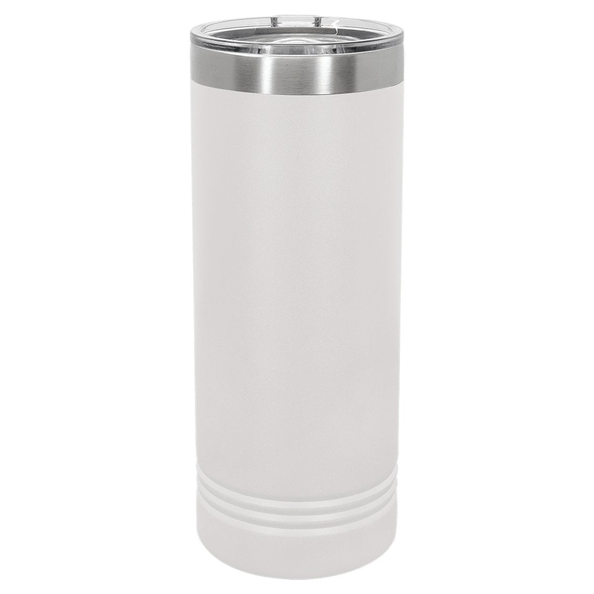 22oz Skinny Custom Engraved Stainless & Powder Coated Tumbler - The Luua Company