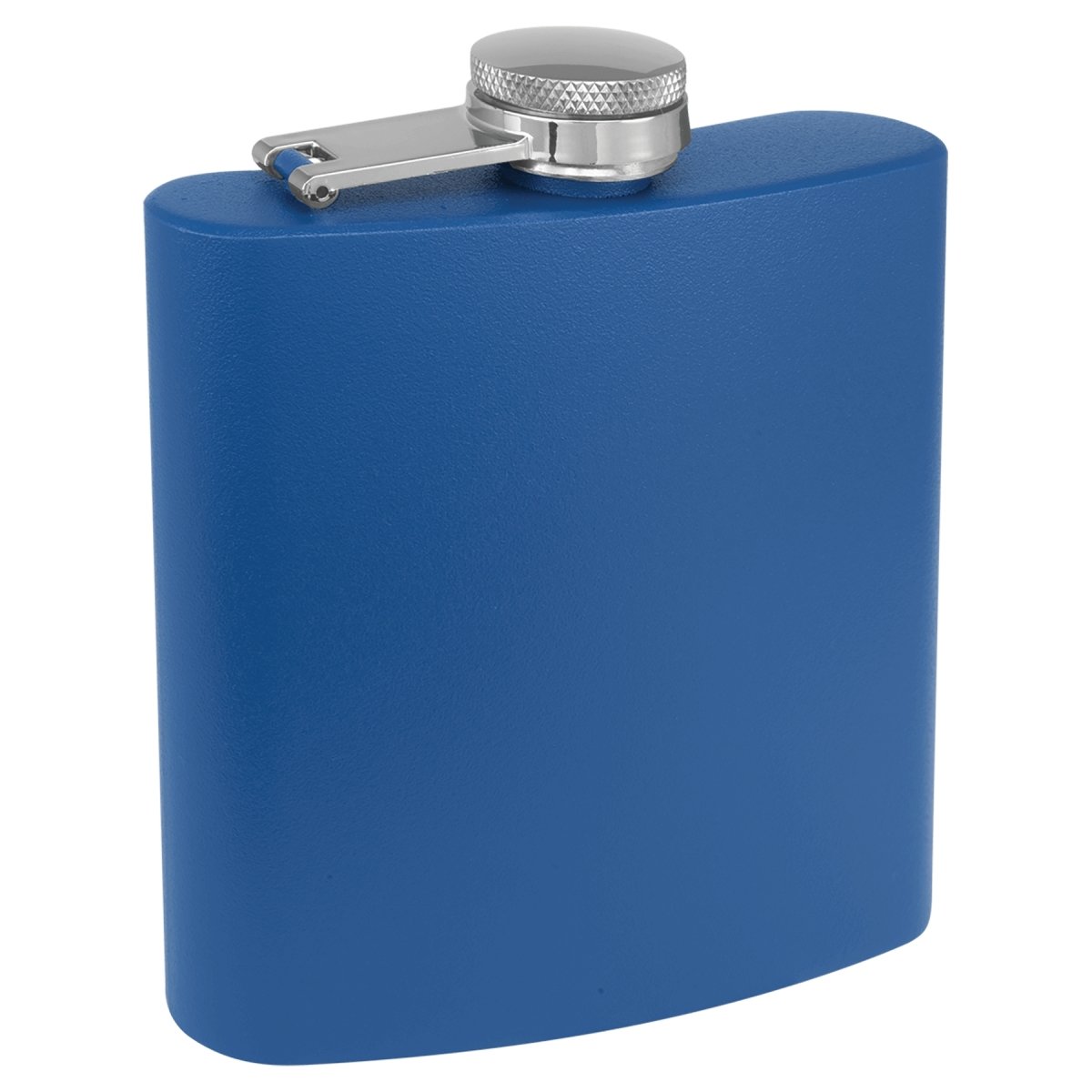 6 oz. Custom Engraved Stainless Steel Flask with Matte Coated Finish - The Luua Company