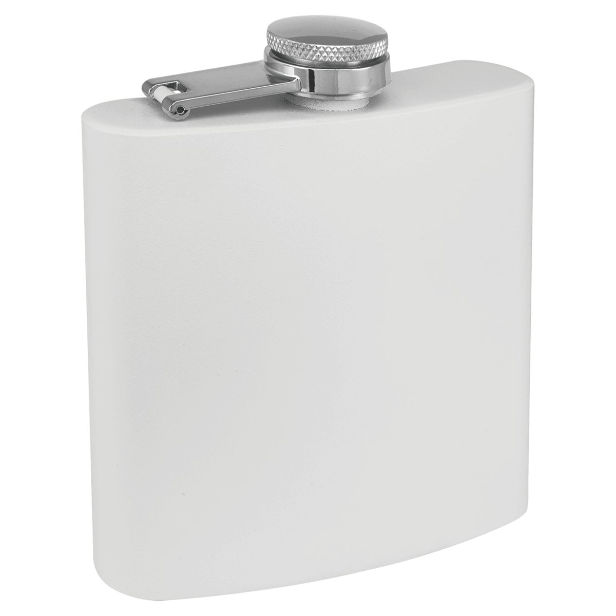 6 oz. Custom Engraved Stainless Steel Flask with Matte Coated Finish - The Luua Company