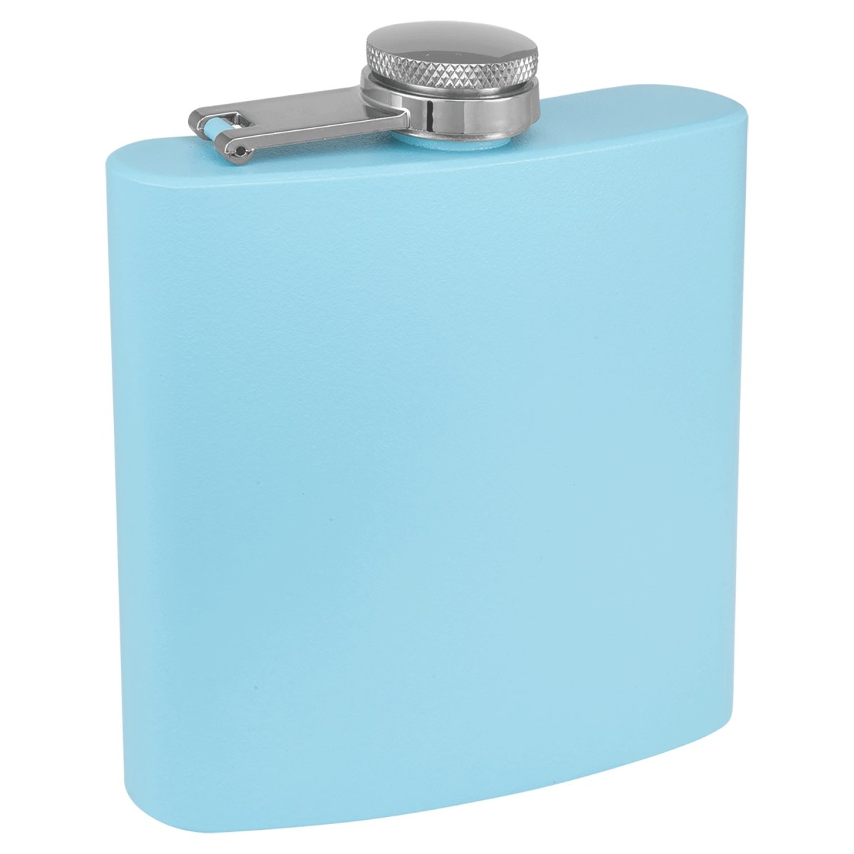 6 oz. Custom Engraved Stainless Steel Flask with Matte Coated Finish - The Luua Company