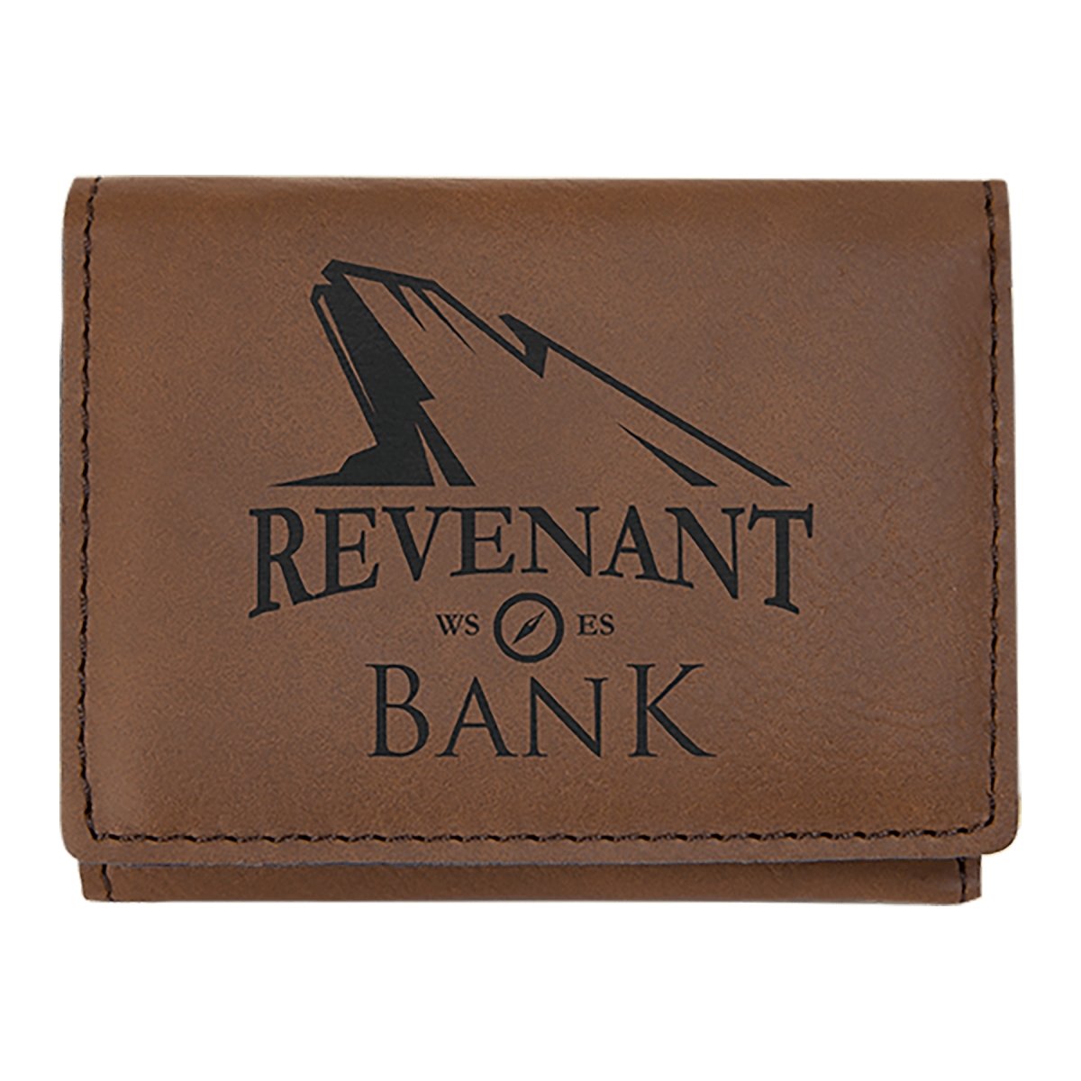 Custom Engraved Leatherette Tri-fold Wallet - The Luua Company