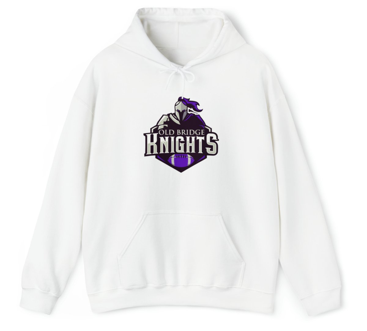 Old Bridge Knights Hoodie (OBK Football Logo) - The Luua Company
