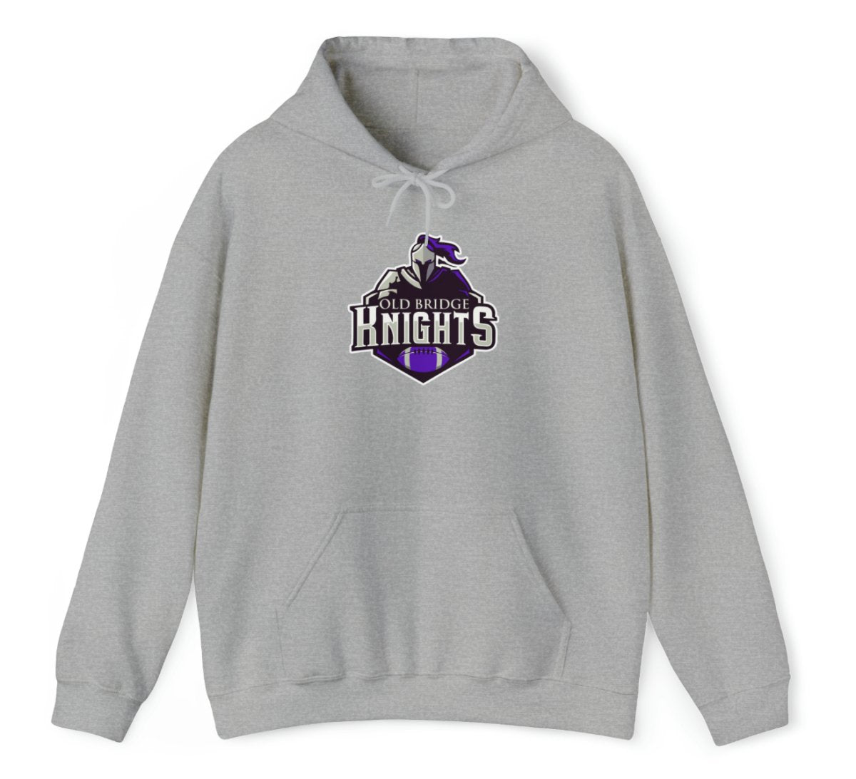 Old Bridge Knights Hoodie (OBK Football Logo) - The Luua Company