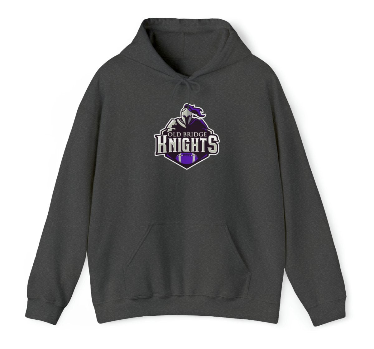 Old Bridge Knights Hoodie (OBK Football Logo) - The Luua Company
