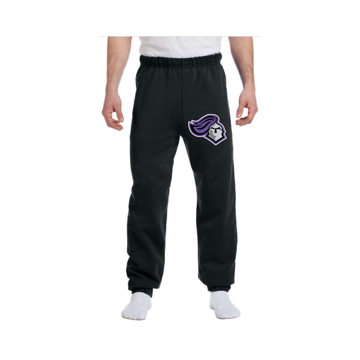 Old Bridge Knights Jerzees Fleece Unisex Sweatpants (Hemlet Logo) - The Luua Company