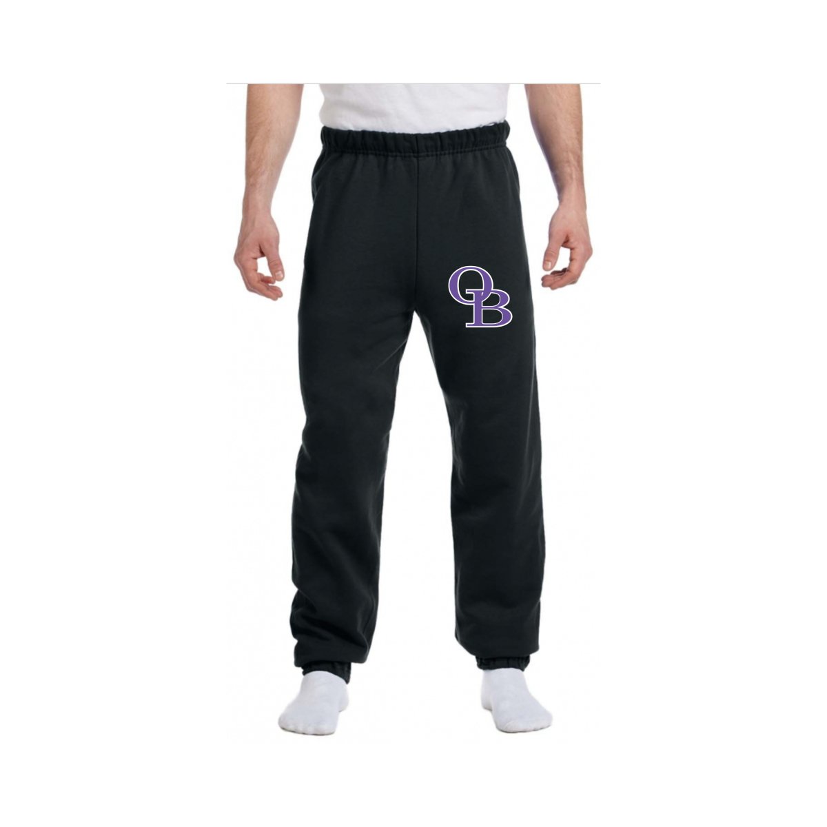 Old Bridge Knights Jerzees Fleece Unisex Sweatpants (OB Logo) - The Luua Company