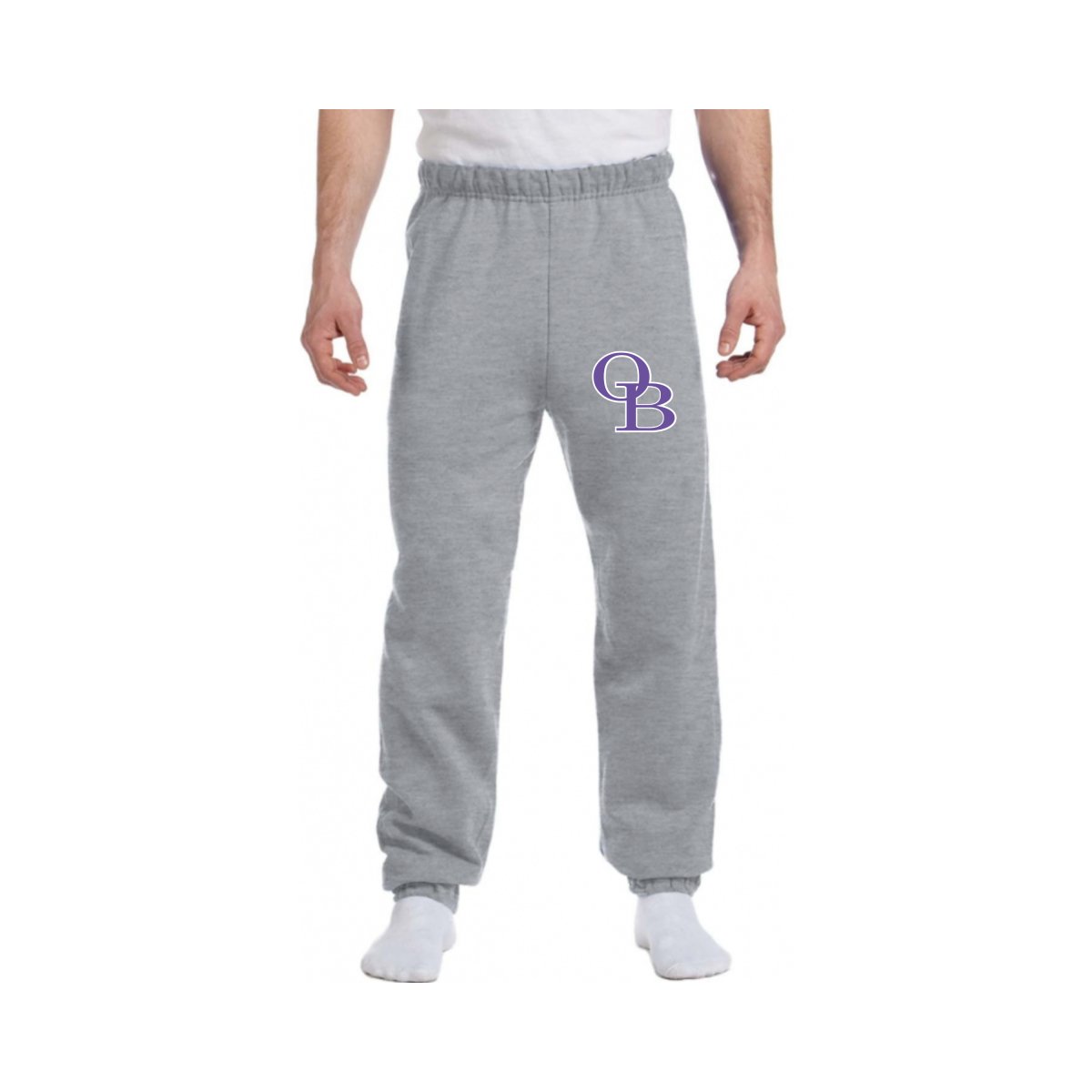 Old Bridge Knights Jerzees Fleece Unisex Sweatpants (OB Logo) - The Luua Company