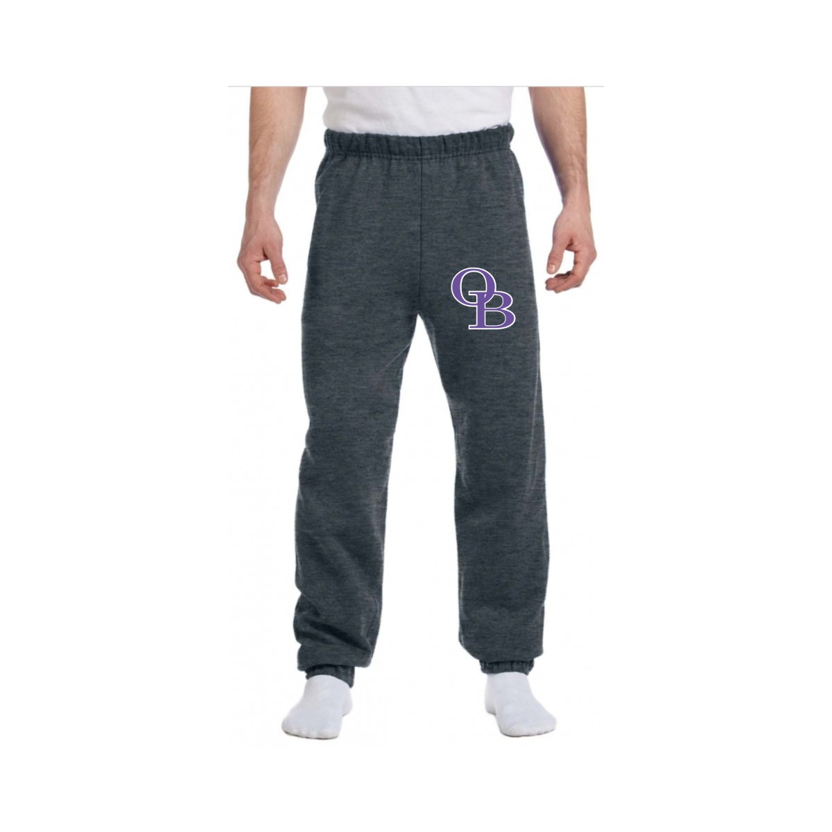 Old Bridge Knights Jerzees Fleece Unisex Sweatpants (OB Logo) - The Luua Company
