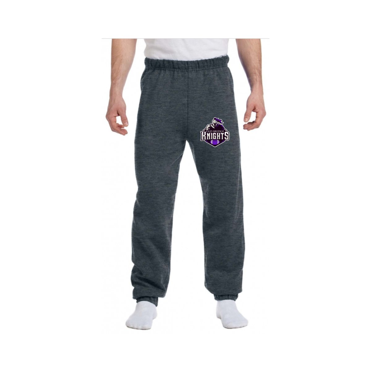 Old Bridge Knights Jerzees Fleece Unisex Sweatpants (Old Bridge Knights Logo) - The Luua Company