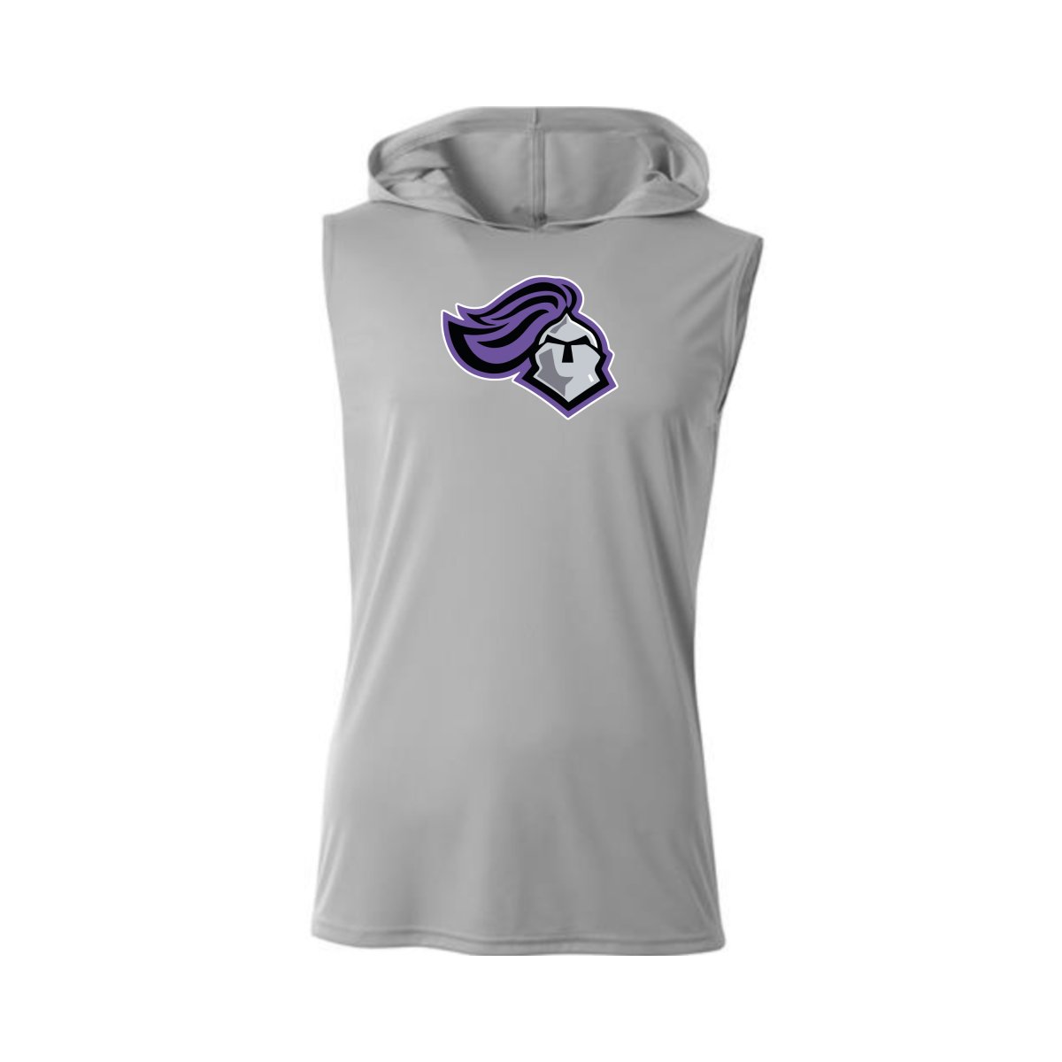 Old Bridge Knights Sleeveless Hoodie Tee (Helmet Logo) - The Luua Company
