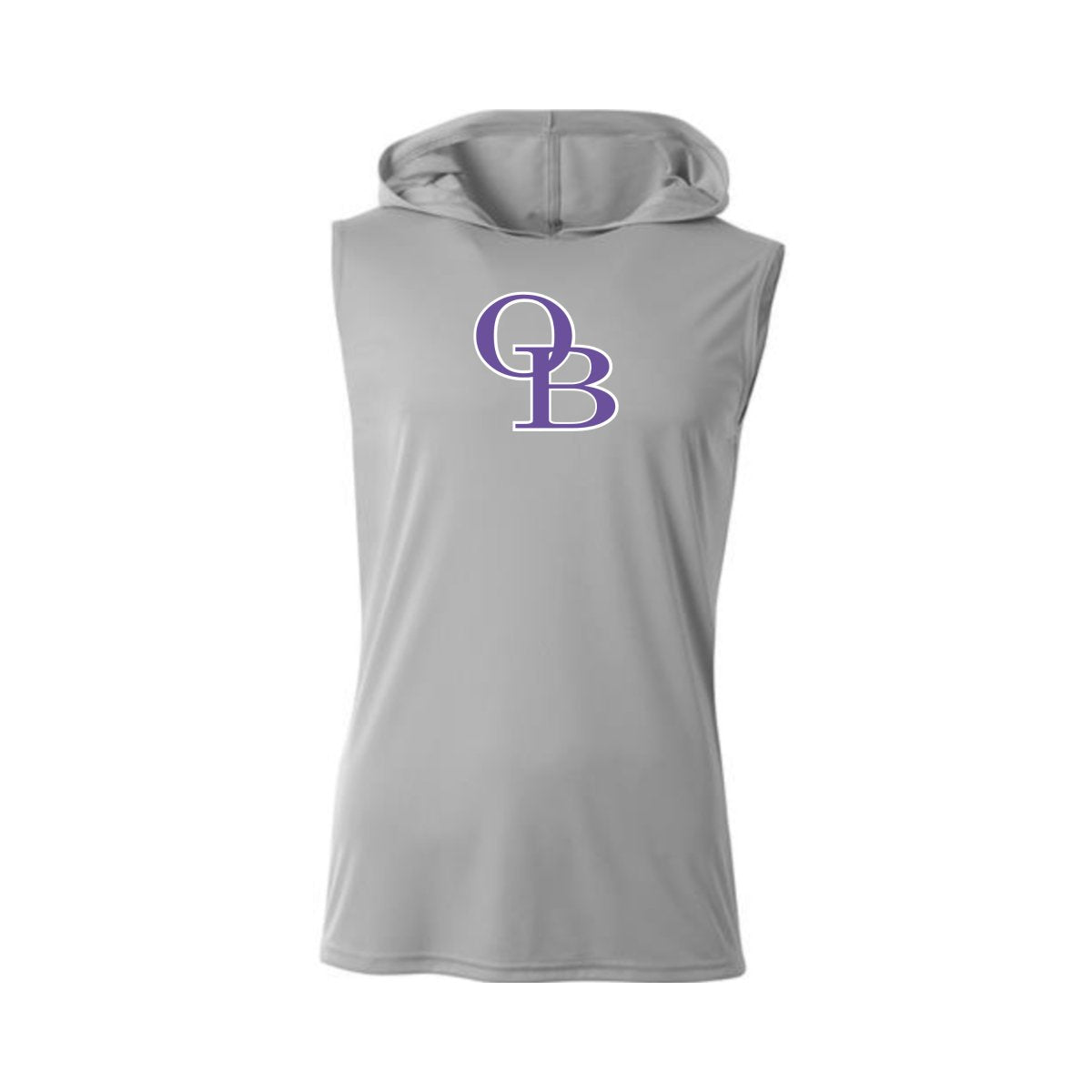 Old Bridge Knights Sleeveless Hoodie Tee (OB Logo) - The Luua Company