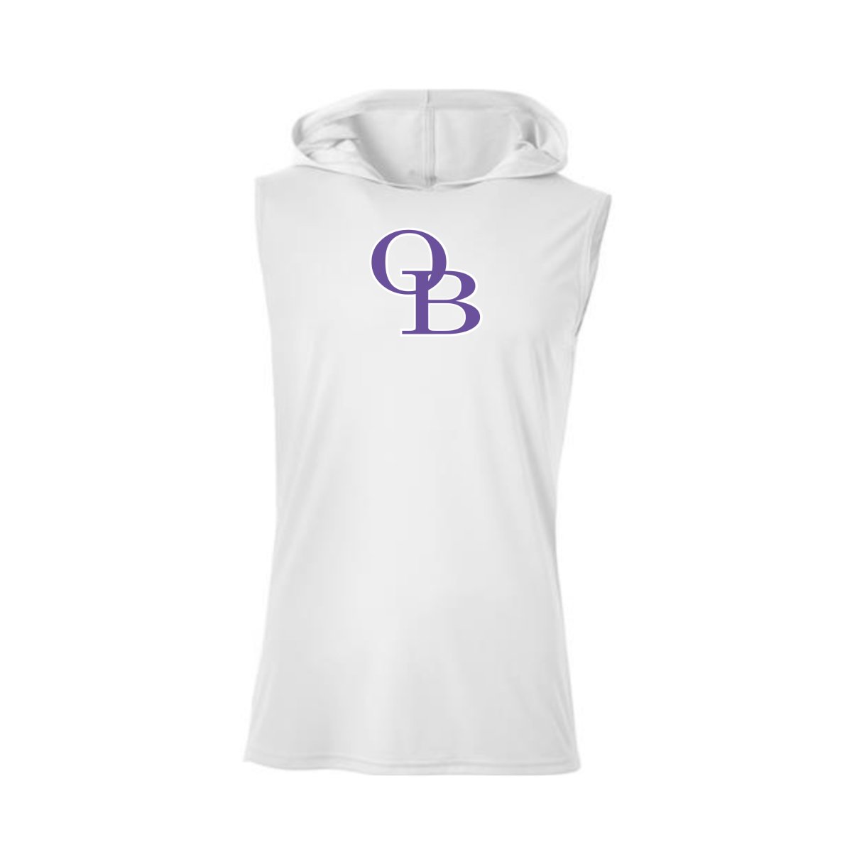 Old Bridge Knights Sleeveless Hoodie Tee (OB Logo) - The Luua Company