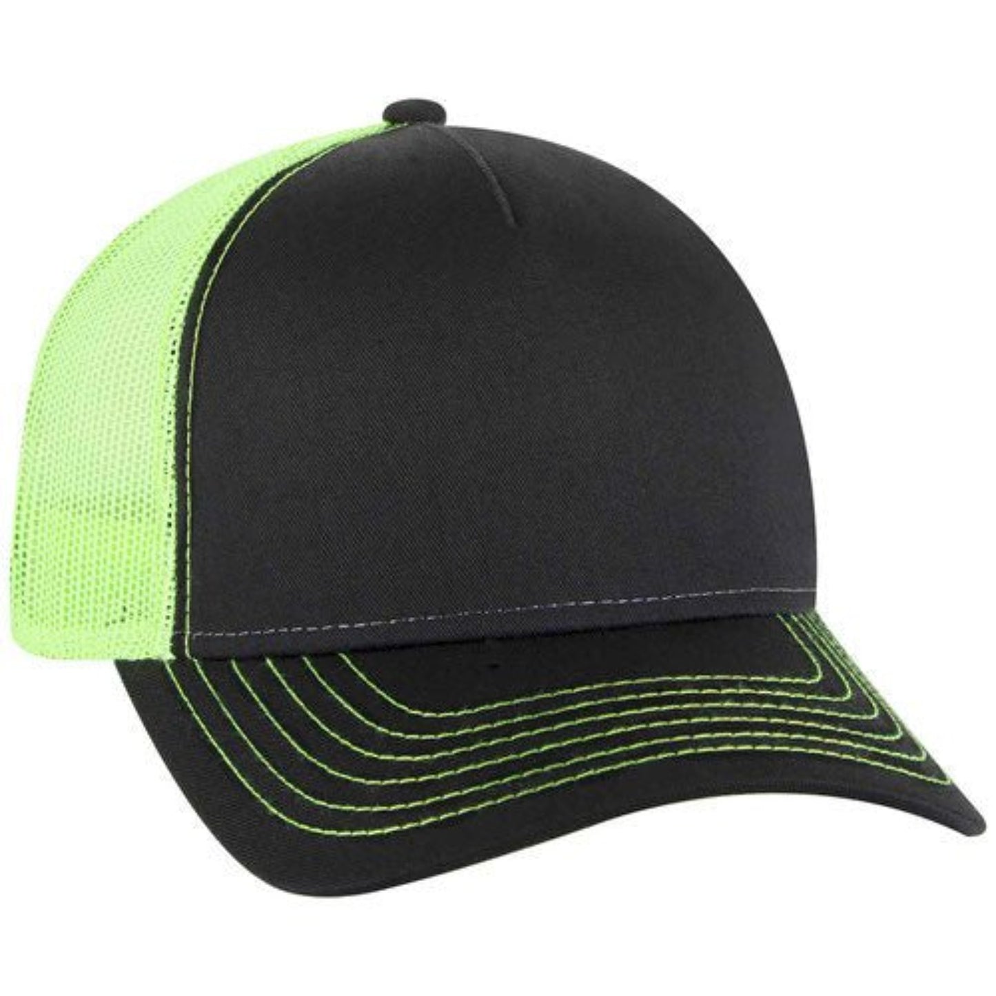 OTTO - 5 Panel Low Profile Mesh Back Trucker Hat - The Luua Company