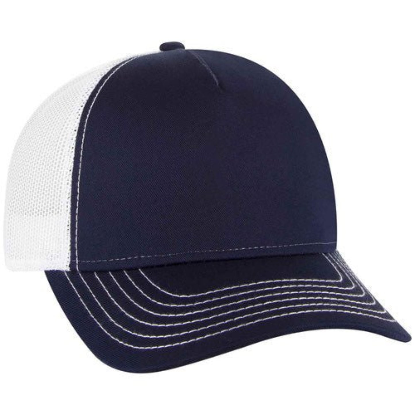OTTO - 5 Panel Low Profile Mesh Back Trucker Hat - The Luua Company
