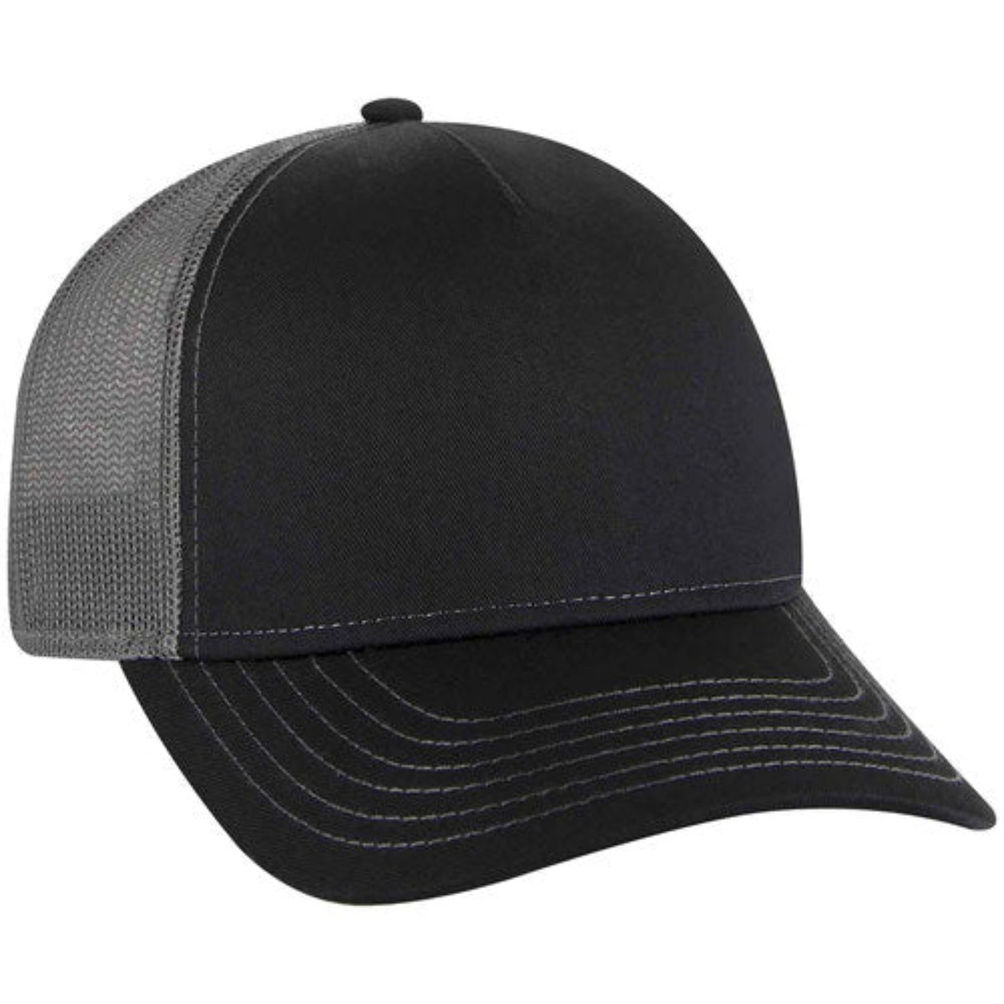 OTTO - 5 Panel Low Profile Mesh Back Trucker Hat - The Luua Company