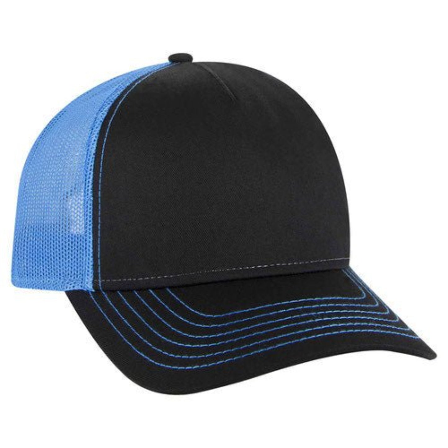 OTTO - 5 Panel Low Profile Mesh Back Trucker Hat - The Luua Company