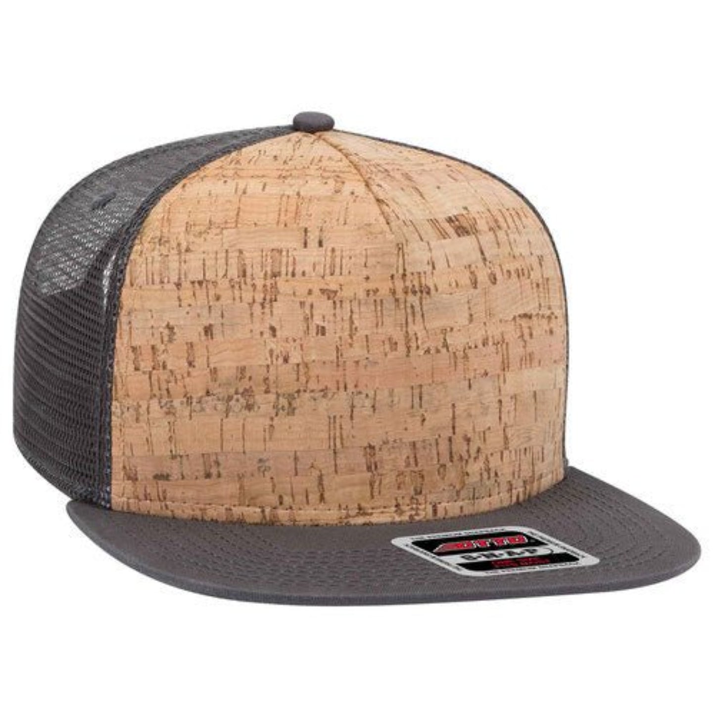 OTTO - 5 Panel Mid Profile Mesh Back Trucker Snapback Hat - The Luua Company