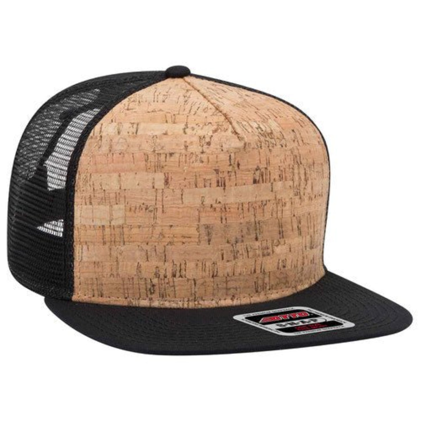 OTTO - 5 Panel Mid Profile Mesh Back Trucker Snapback Hat - The Luua Company