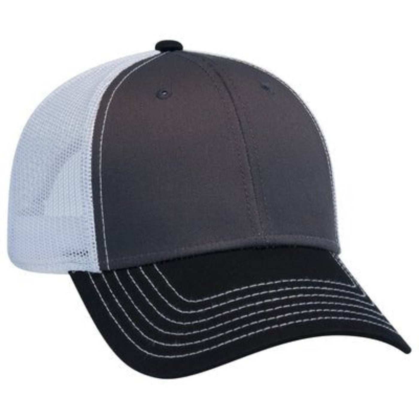 Otto - 6 Panel Low Profile Trucker Mesh - The Luua Company