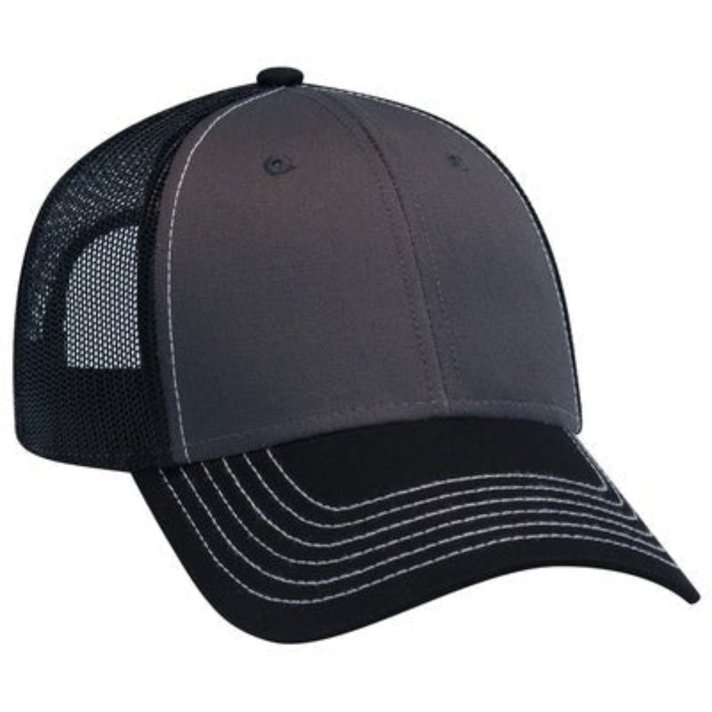 Otto - 6 Panel Low Profile Trucker Mesh - The Luua Company