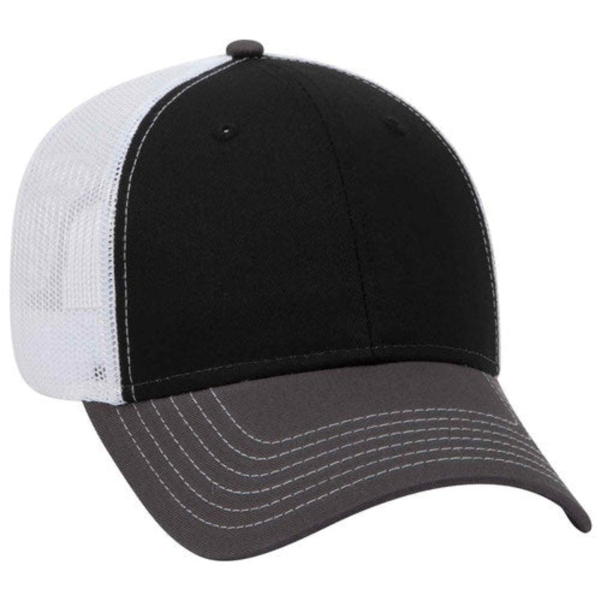 Otto - 6 Panel Low Profile Trucker Mesh - The Luua Company