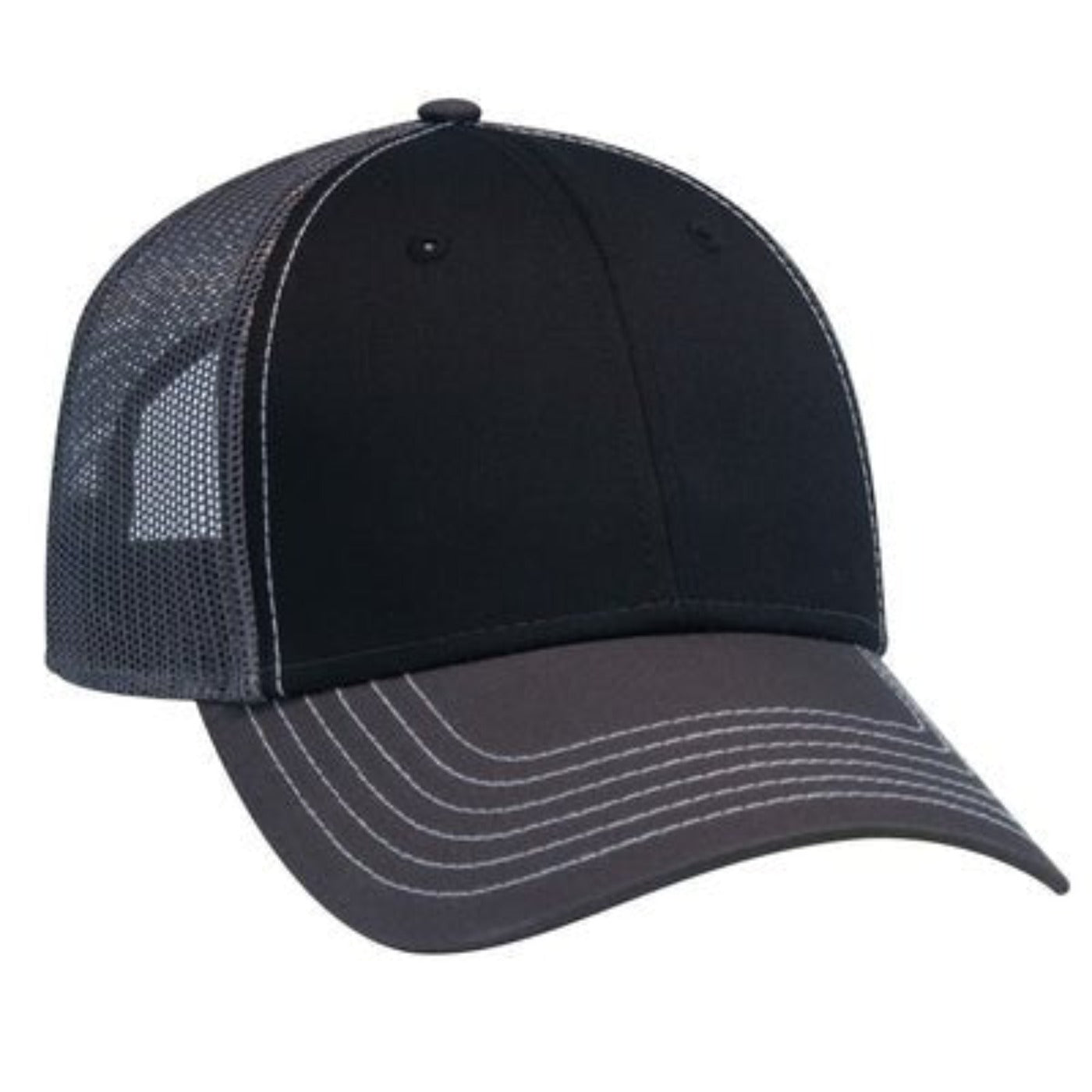 Otto - 6 Panel Low Profile Trucker Mesh - The Luua Company