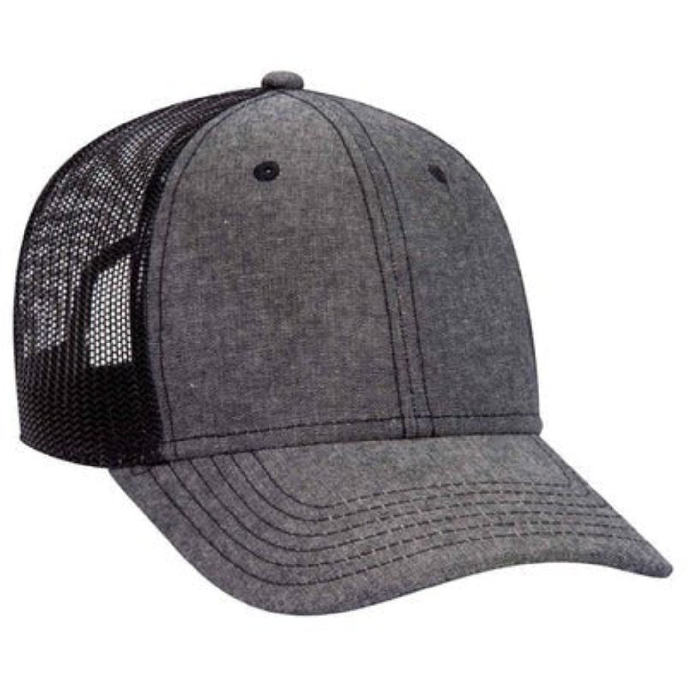 Otto - 6 Panel Low Profile Trucker Mesh - The Luua Company