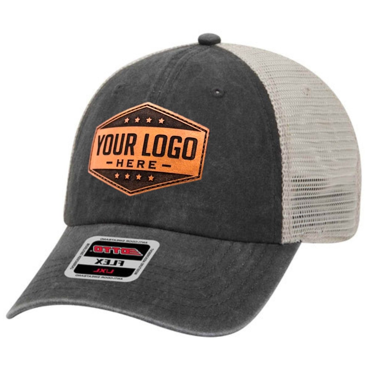 OTTO - FLEX FIT - 6 Panel Low Profile Mesh Back Trucker Hat – The Luua  Company