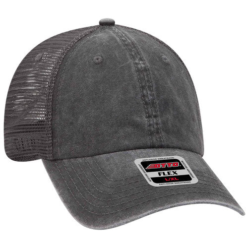 OTTO - FLEX FIT - 6 Panel Low Profile Mesh Back Trucker Hat - The Luua Company