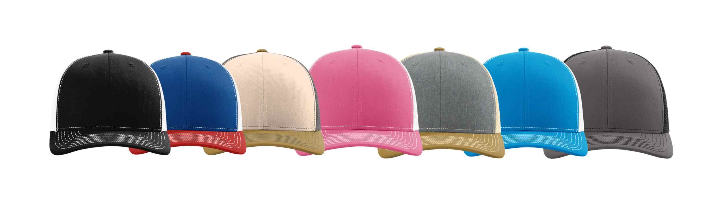 Classic & Split Colors Collection | Essential Custom Leather Patch Hats - The Luua Company