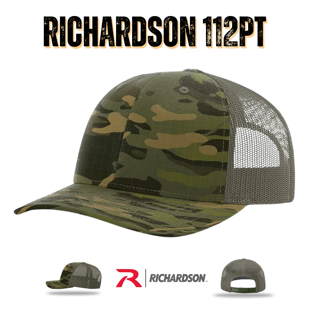 Custom Richardson 112PT | Printed Trucker Hat