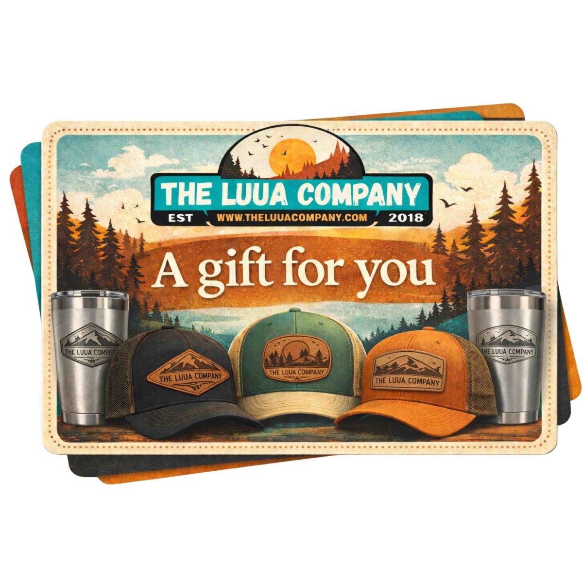 Digital Gift Card | Instant Custom Gear & Leather Patch Hat Credit - The Luua Company
