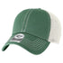 Custom '47 Brand Trawler Hat | Personalized Leather Patch "Relaxed Fit" Trucker in Dark Green/ Stone - The Luua Company