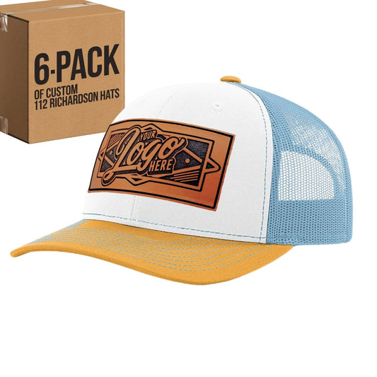 (6 - Pack) Richardson 112 Trucker Snapback Cap (SALE) - The Luua Company