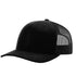 Patriot Edition Richardson 112 trucker with PVC patches in Black - The Luua Company