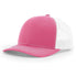 Patriot Edition Richardson 112 trucker with PVC patches in Hot Pink/White - The Luua Company