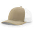 Patriot Edition Richardson 112 trucker with PVC patches in Khaki/White - The Luua Company